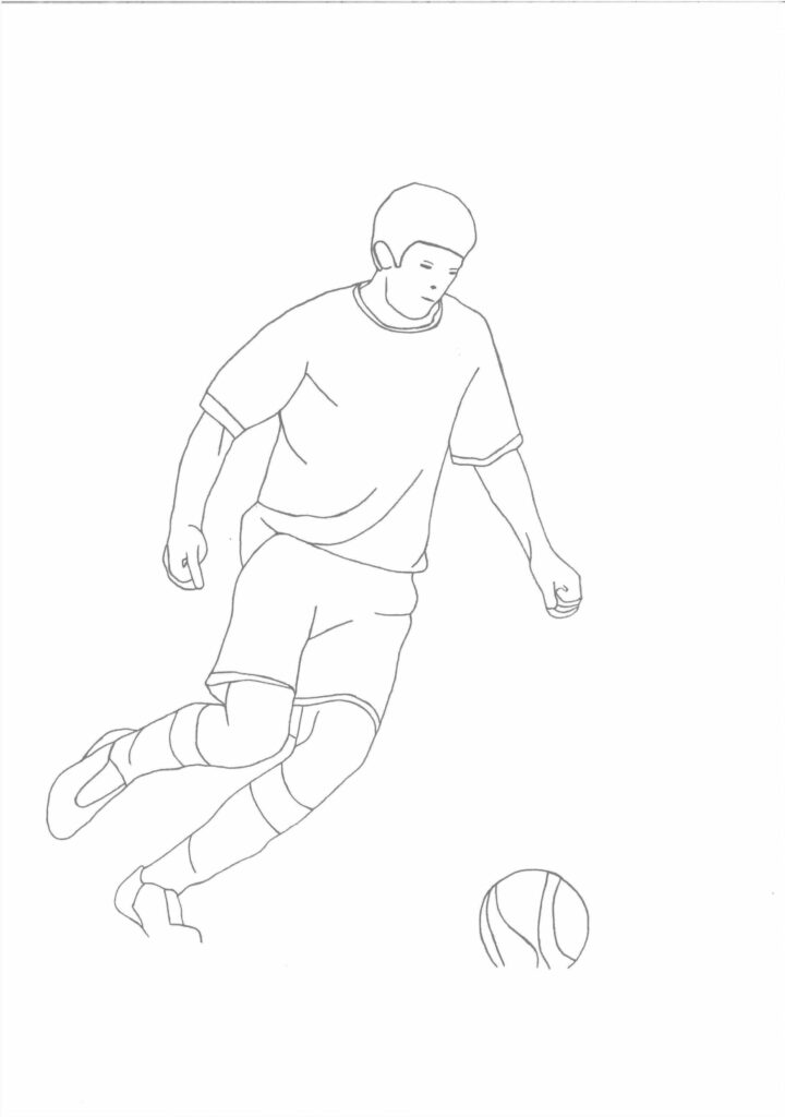 Confidence disegno #34, 2020, matita su carta, cm 30x21